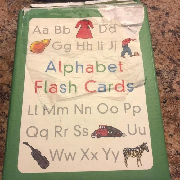 Vintage Alphabet Flash Cards 2004 - Picture 1 of 3
